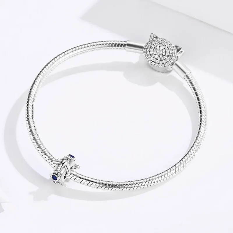 (image for) Pandora Style Silver Faraway Spacer - SCC1235 - View 3