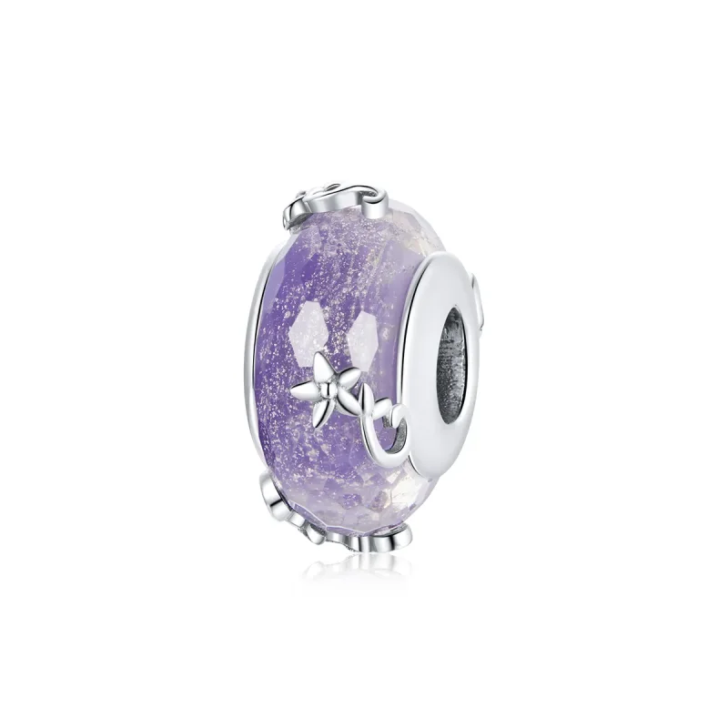 (image for) Pandora Style Silver Flower Charm - SCC1797