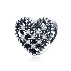 (image for) Pandora Style Silver Follow Your Heart Charm - SCC1572