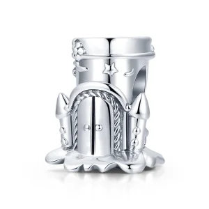 (image for) Pandora Style Silver Forest Castle Charm - SCC1866