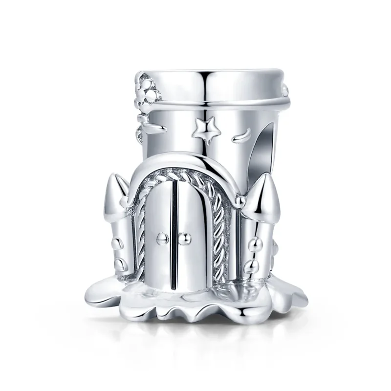 (image for) Pandora Style Silver Forest Castle Charm - SCC1866