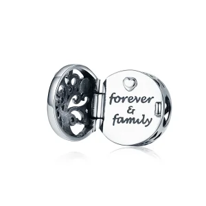 (image for) Pandora Style Silver Forever & Family Charm - SCC1259