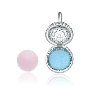 (image for) Pandora Style Silver Fragrant Ball Charm - SCC1198