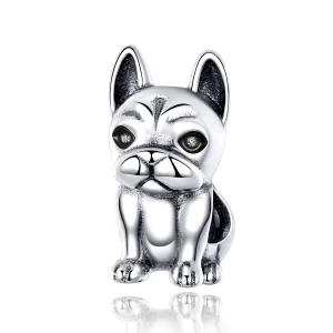 (image for) Pandora Style Silver French Bulldog Charm - SCC1306