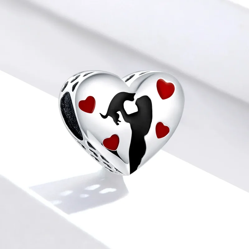 (image for) Pandora Style Silver Fur Mom Charm - SCC1508 - View 2