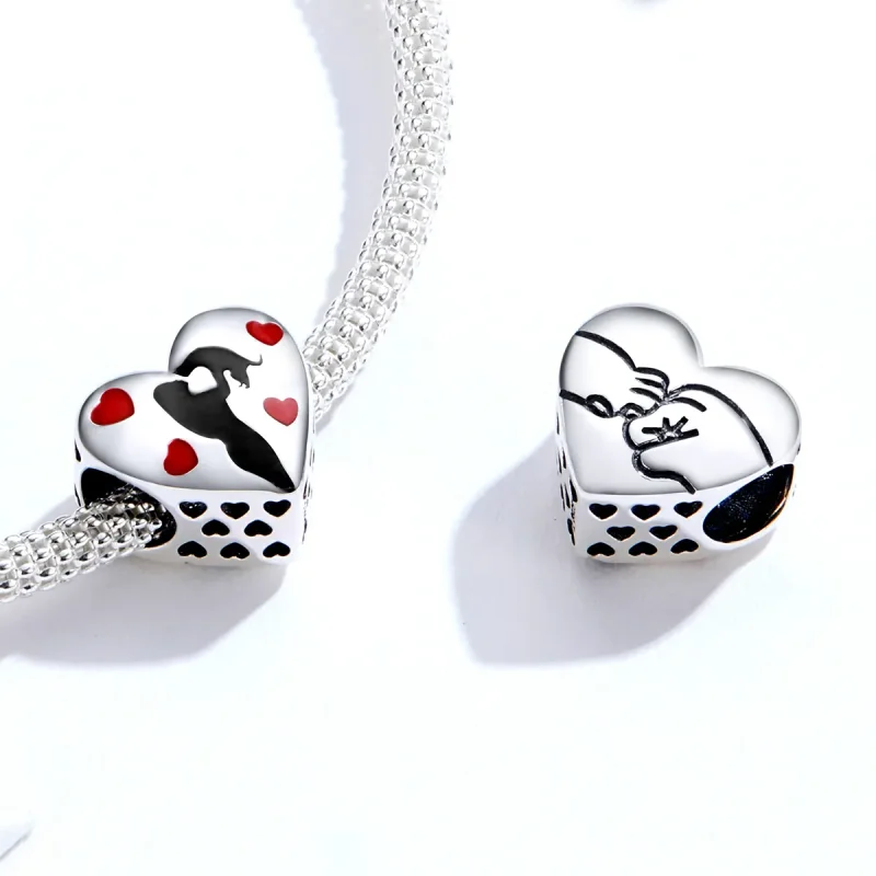(image for) Pandora Style Silver Fur Mom Charm - SCC1508 - View 4