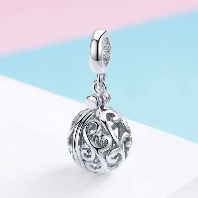 (image for) Pandora Style Silver Gartitude For Mom Dangle - SCC1008 - View 2