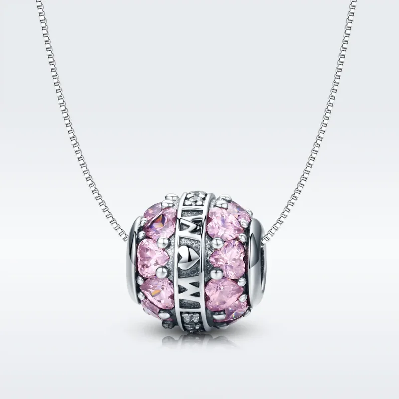 (image for) Pandora Style Silver Great Love Charm - SCC580 - View 2