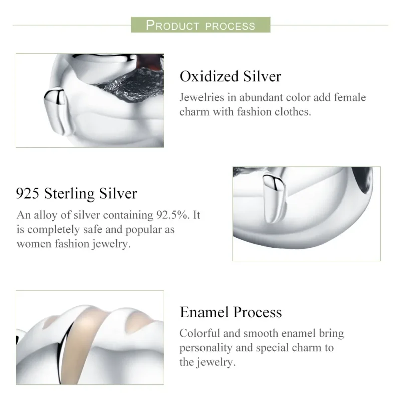 (image for) Pandora Style Silver Hamster Charm - SCC1133 - View 5