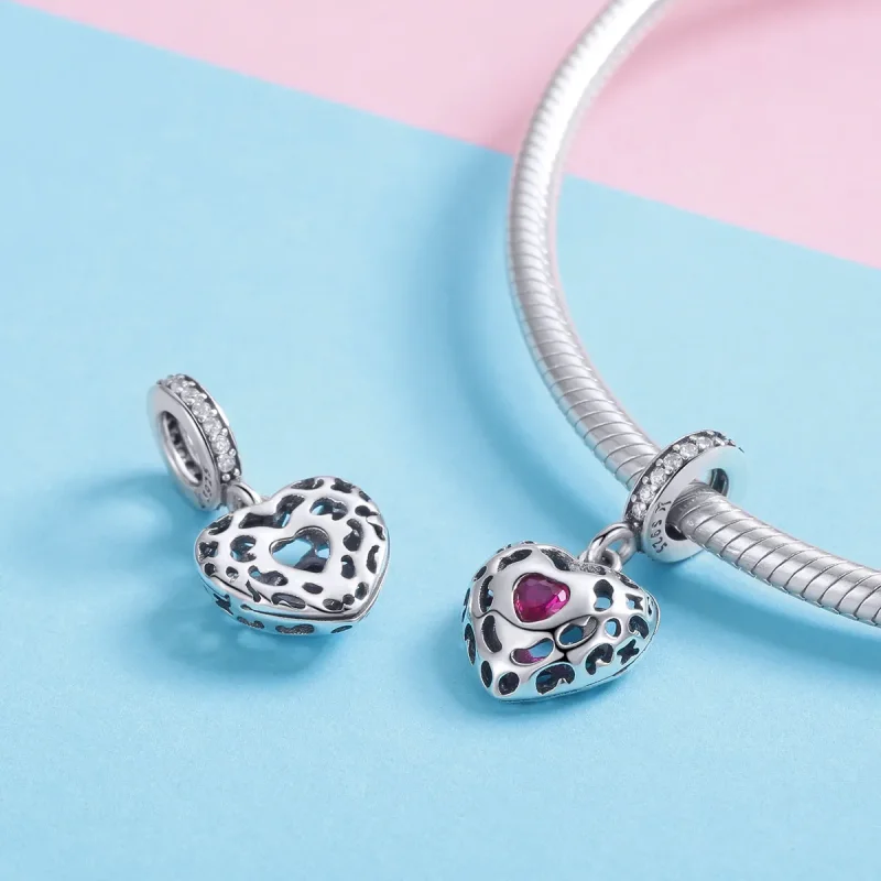 (image for) Pandora Style Silver Happiness Dangle - SCC1007 - View 2