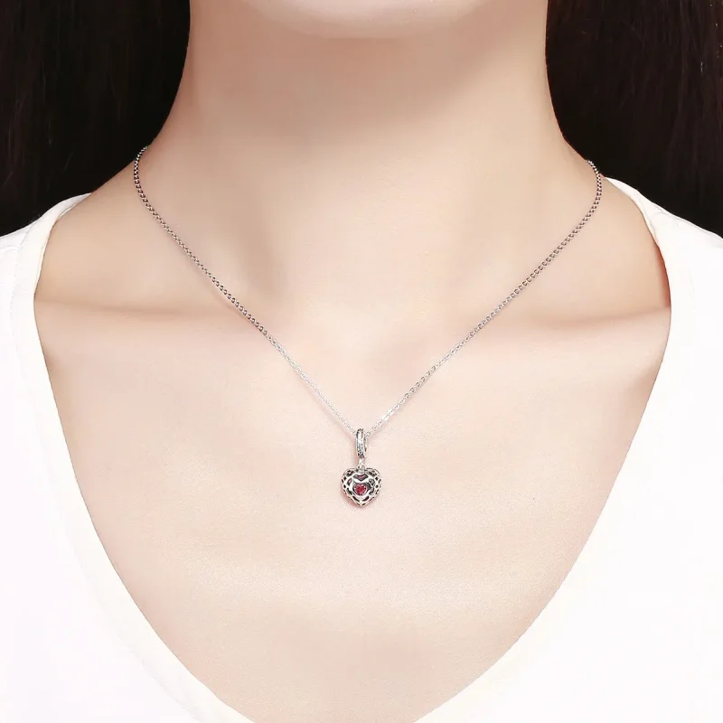 (image for) Pandora Style Silver Happiness Dangle - SCC1007 - View 5