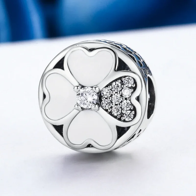 (image for) Pandora Style Silver Happy Petals Charm - SCC250 - View 3