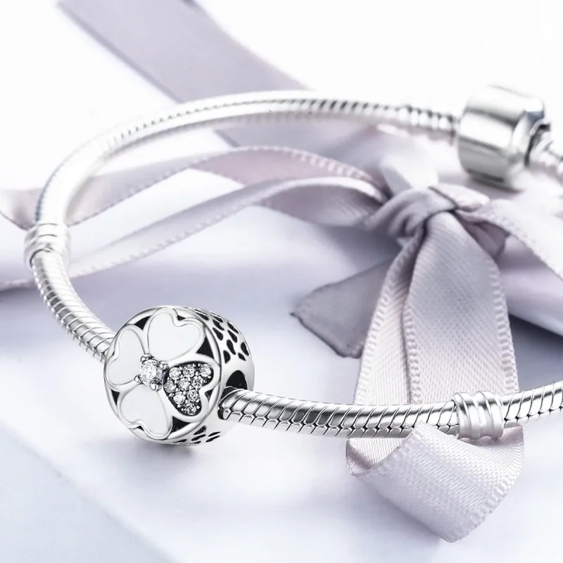 (image for) Pandora Style Silver Happy Petals Charm - SCC250 - View 5
