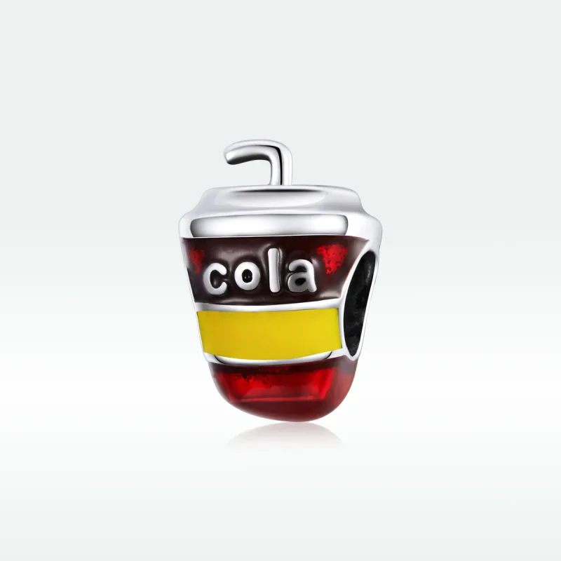 (image for) Pandora Style Silver Happy Soda Charm - SCC1828 - View 5