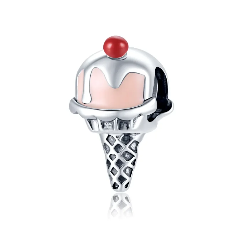 (image for) Pandora Style Silver Ice Cream Charm - SCC1533