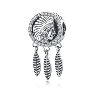(image for) Pandora Style Silver Indians Charm - SCC1099