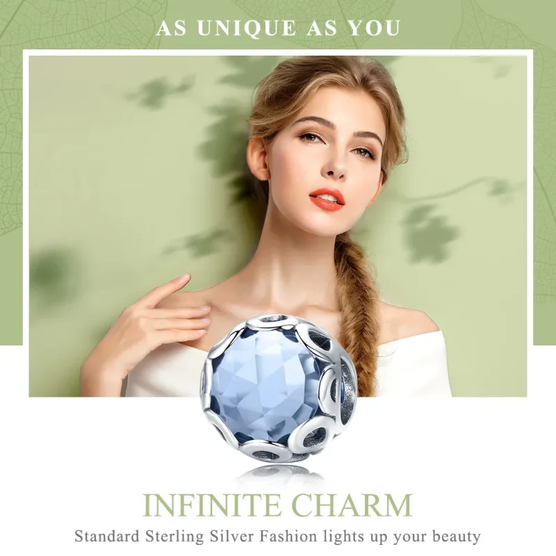 (image for) Pandora Style Silver Infinite Charm - SCC755 - View 6