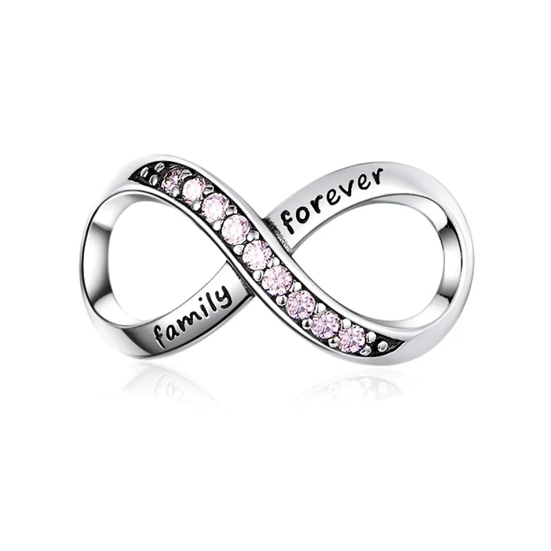 (image for) Pandora Style Silver Infinity Charm - SCC1146-Pk