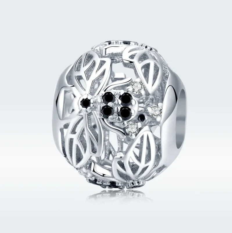 (image for) Pandora Style Silver Intelligent Bee Charm - BSC200 - View 5