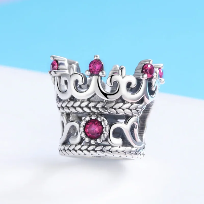 (image for) Pandora Style Silver King'S Crown Charm - SCC776 - View 2