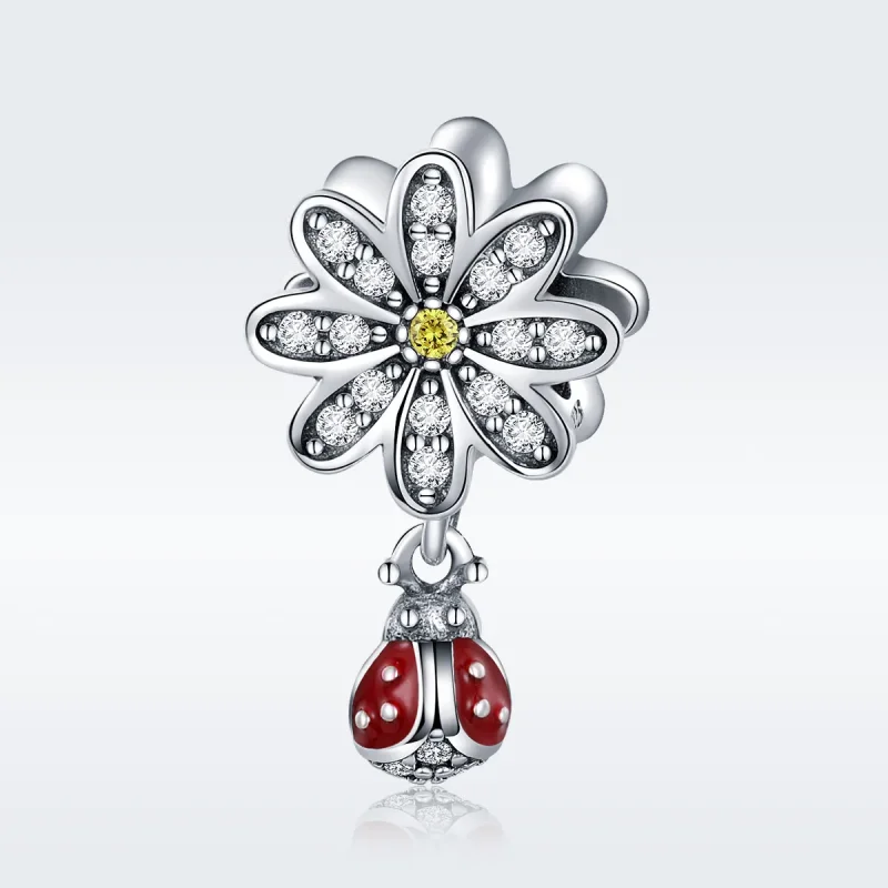 (image for) Pandora Style Silver Ladybird'S Story Charm - SCC727 - View 3
