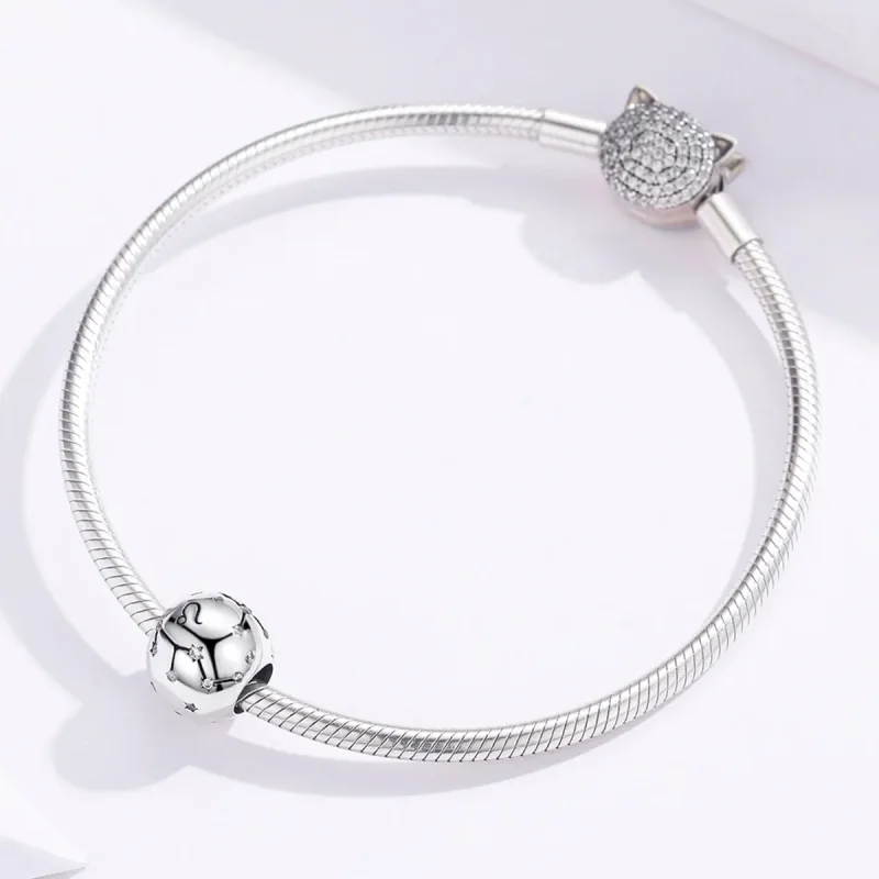 (image for) Pandora Style Silver Leo Charm - SCC1218-5 - View 3