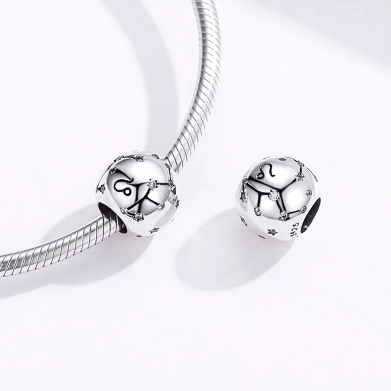 (image for) Pandora Style Silver Leo Charm - SCC1218-5 - View 4