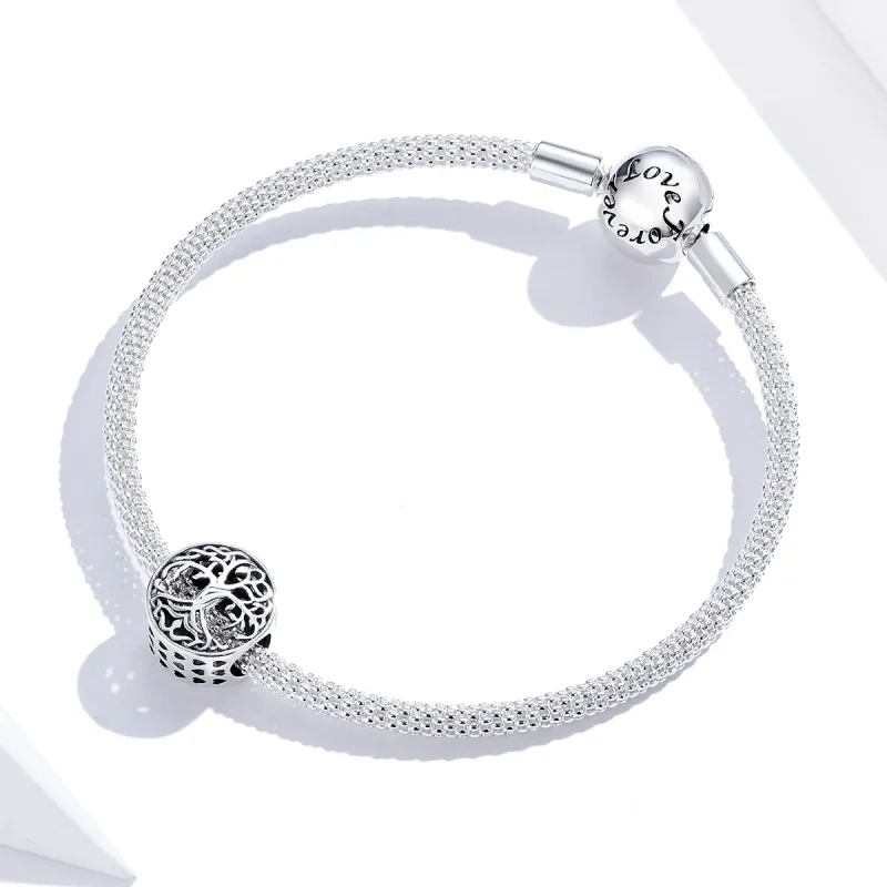 (image for) Pandora Style Silver Life Tree Charm - SCC1457 - View 2