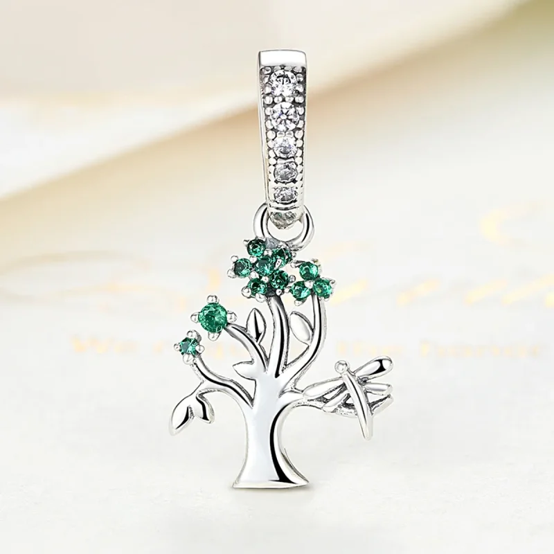 (image for) Pandora Style Silver Life Tree Dangle - SCC117 - View 5