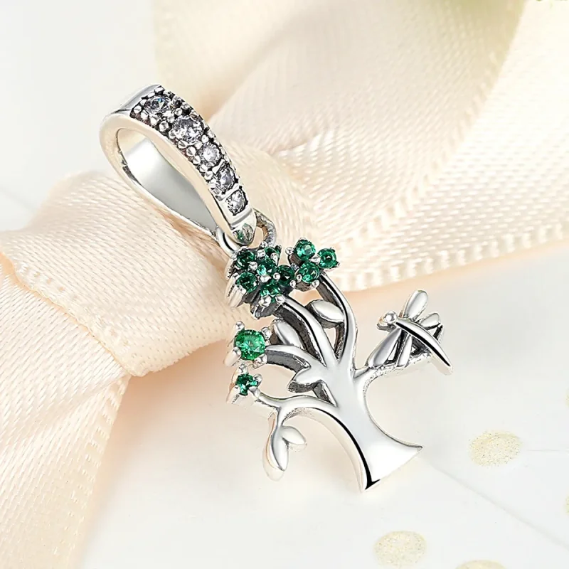 (image for) Pandora Style Silver Life Tree Dangle - SCC117 - View 6