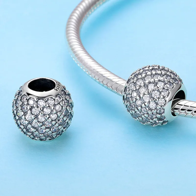 (image for) Pandora Style Silver Light Charm - SCC733 - View 2