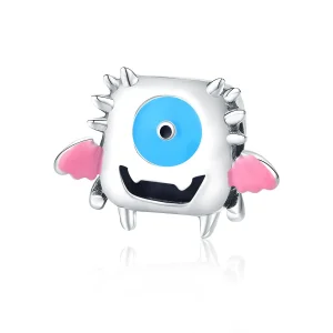 (image for) Pandora Style Silver Little Monster Dumber Charm - SCC1089