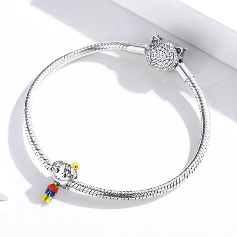 (image for) Pandora Style Silver Little Prince Charm - SCC1813 - View 3