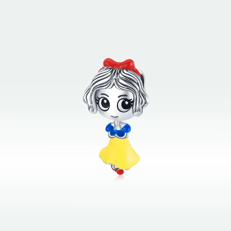 (image for) Pandora Style Silver Little Princess Charm - SCC1814 - View 5
