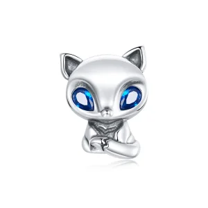 (image for) Pandora Style Silver Lively Little Fox Charm - SCC1808