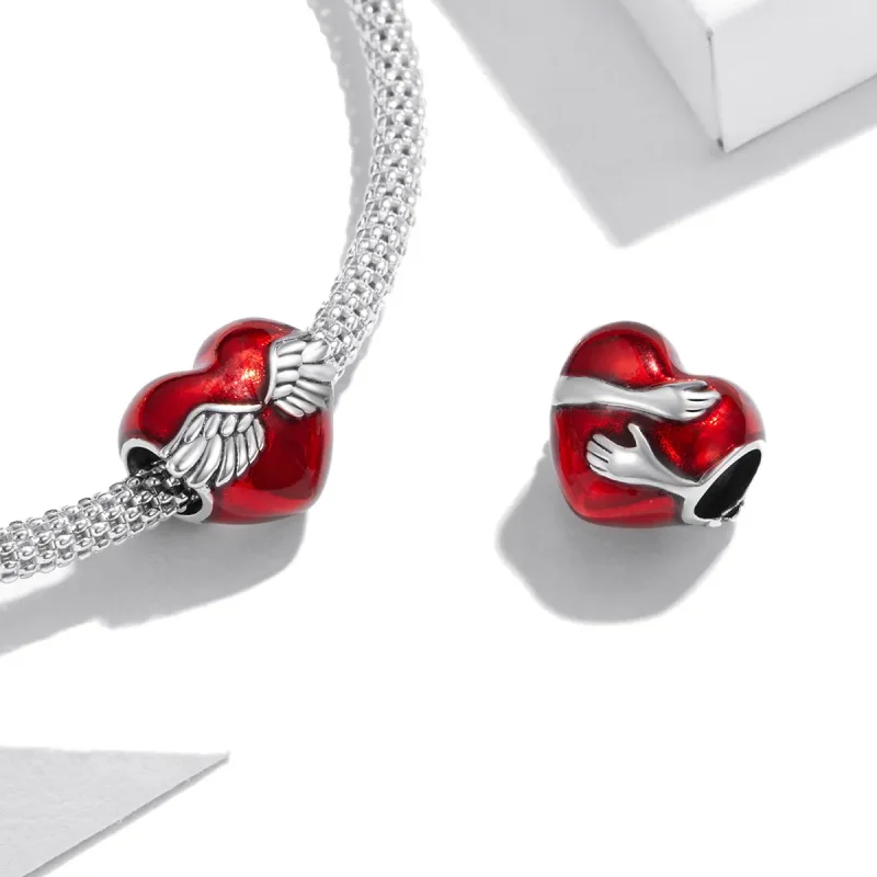 (image for) Pandora Style Silver Love Hugs Charm - SCC1847 - View 4