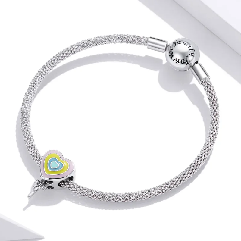 (image for) Pandora Style Silver Love Lollipop Charm - SCC1746 - View 3