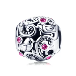 (image for) Pandora Style Silver Love Messenger Charm - SCC1014