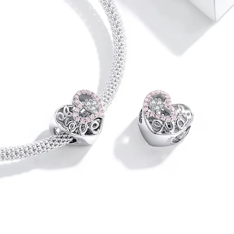 (image for) Pandora Style Silver Love of Life Charm - SCC1301 - View 4