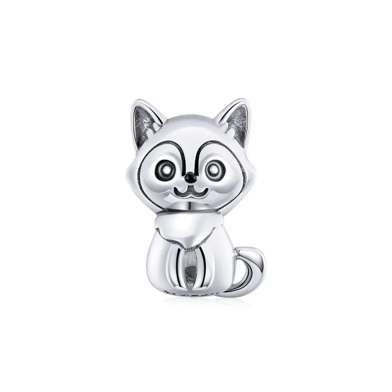 (image for) Pandora Style Silver Lovely Dog Charm - SCC1829
