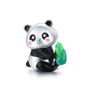 (image for) Pandora Style Silver Lovely Panda Cub Charm - SCC1832