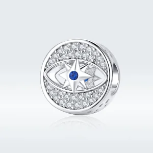 (image for) Pandora Style Silver Lucky Eye Charm - SCC1368