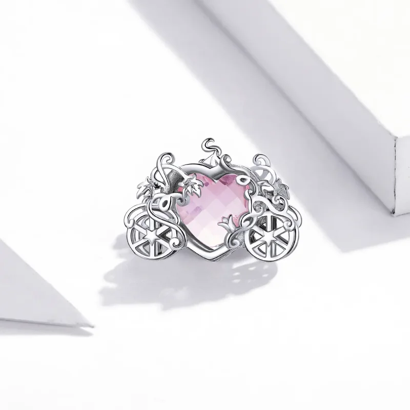 (image for) Pandora Style Silver Magic Carriage Charm - BSC412 - View 2