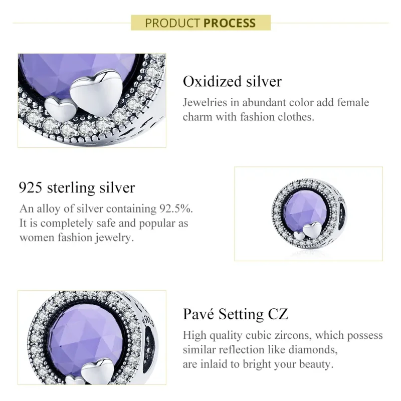 (image for) Pandora Style Silver Magic Charm - SCC1817 - View 7