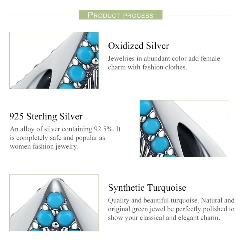 (image for) Pandora Style Silver Magic Eye Charm - SCC1093 - View 4