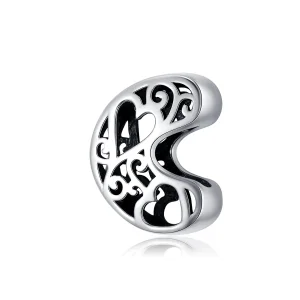 (image for) Pandora Style Silver Magic Letter C Charm - SCC1229-C