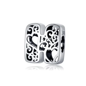(image for) Pandora Style Silver Magic Letter H Charm - SCC1229-H