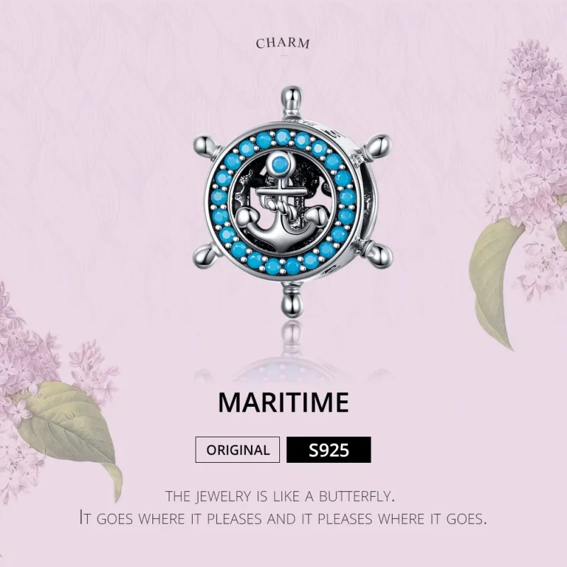(image for) Pandora Style Silver Maritime Charm - SCC1200 - View 2
