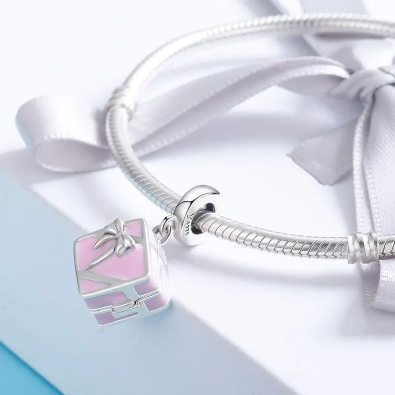 (image for) Pandora Style Silver Marriage Charm - SCC549 - View 7