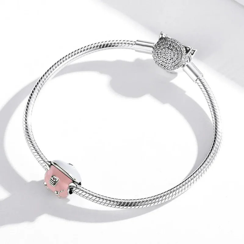 (image for) Pandora Style Silver Mini Rice Cooker Charm - SCC1862 - View 4